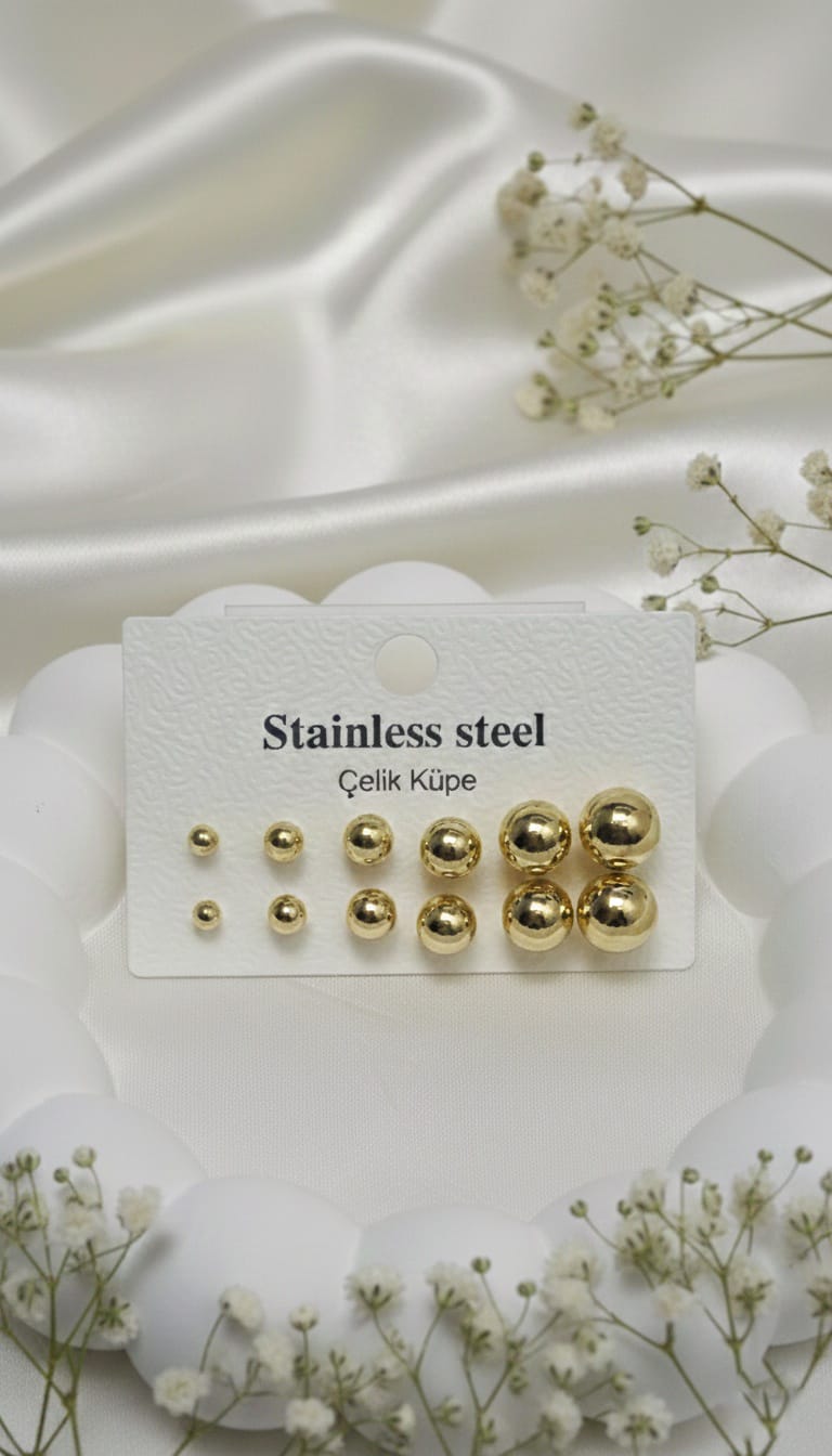 Bi-Takı | Çoklu Küre Model Küpe