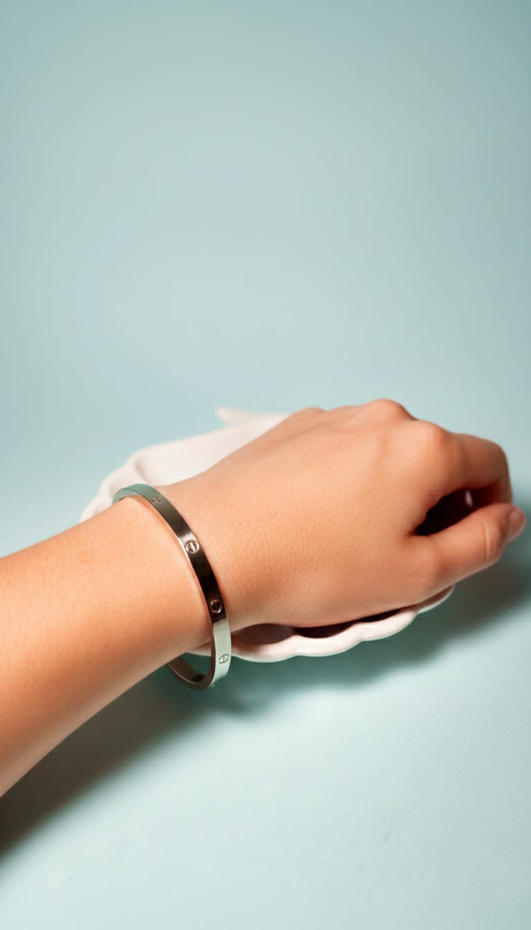 Bi-Takı | Gümüş Kelepçe Bileklik